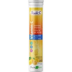 Suda-C Vitamin C Lemonade 20 Efervesan Tablet