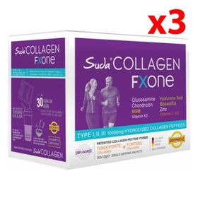 Suda Collagen Fxone Aromasız 3 Adet 12 gr 30 Saşe
