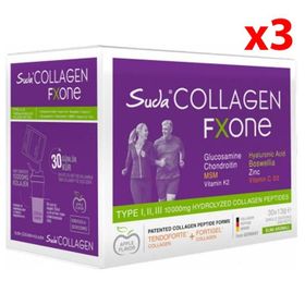 Suda Collagen Fxone Elma Aromalı 3 Adet 13 gr 30 Saşe