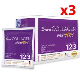 Suda Collagen Multiform Aromasız 3 Adet 10 gr 30 Saşe