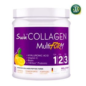Suda Collagen Multiform Portakal Aromalı 360 gr Toz