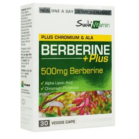Suda Vitamin Berberine Plus 10x30 Kapsül