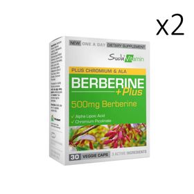 Suda Vitamin Berberine Plus 2x30 Kapsül