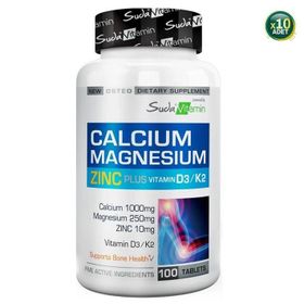 Suda Vitamin Calcium Magnesium Zinc Plus 10x100 Tablet