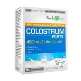 Suda Vitamin Colostrum Forte 30 Kapsül