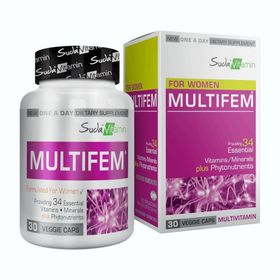 Suda Vitamin For Women Multifem 50+ Multivitamin 30 Kapsül