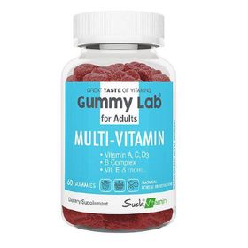 Suda Vitamin Gummy Lab For Adults Multivitamin 60 Çiğnenebilir Tablet