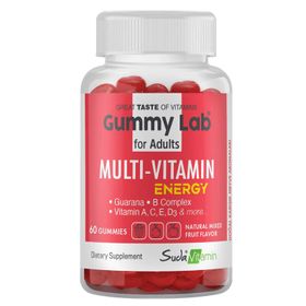 Suda Vitamin Gummy Lab Multivitamin Energy 60 Çiğnenebilir Tablet