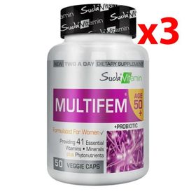Suda Vitamin Multifem 50+ Multivitamin 50 Kapsül
