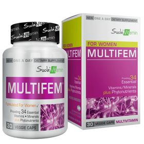 Suda Vitamin Multifem For Women 30 Kapsül