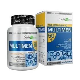 Suda Vitamin Multimen 50+ 50 Kapsül