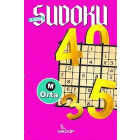 Sudoku 2. Kitap - Orta - Salim Toprak
