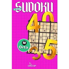 Sudoku 2. Kitap - Orta - Salim Toprak
