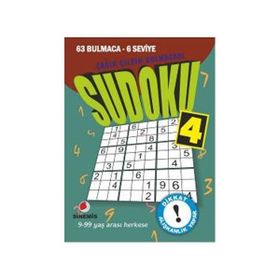 SUDOKU 4 63 BULMACA - 6 SEVIYE - KOLEKTIF