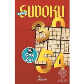 Sudoku 4. Kitap - Çok Zor - Salim Toprak