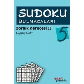 Sudoku Bulmacaları 5 - Yazıt Yayınları
