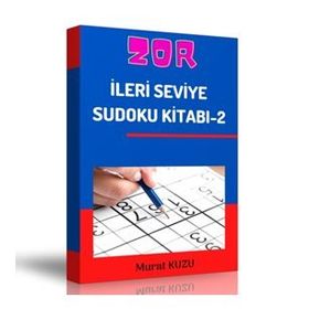 Sudoku Çok İleri Seviye Bulmaca Kitabı-2 Enine Boyuna Eğitim