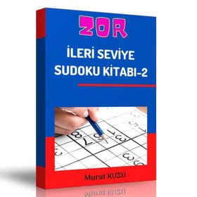 Sudoku Çok İleri Seviye Bulmaca Kitabı-2 Enine Boyuna Eğitim