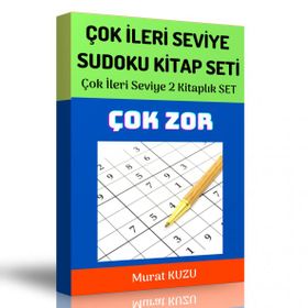 Sudoku Çok İleri Seviye Bulmaca Kitabı 2 Fasikül Enine Boyuna Eğitim