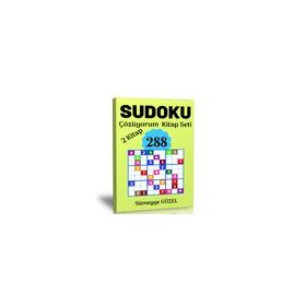 Sudoku Çözüyorum Kitap Seti 2 Kitap Enine Boyuna Eğitim