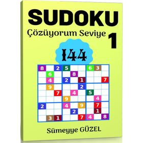 Sudoku Çözüyorum Seviye Kitabı-1 Enine Boyuna Eğitim