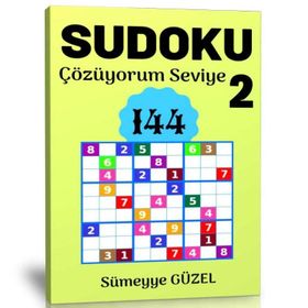 Sudoku Çözüyorum Seviye Kitabı-2 Enine Boyuna Eğitim