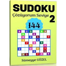 Sudoku Çözüyorum Seviye Kitabı-2 Enine Boyuna Eğitim
