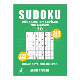 Sudoku - Dünyanın En Sevilen Bulmacası 10 Olimpos Yayınları