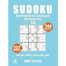Sudoku Dünyanın En Sevilen Bulmacası 12 Olimpos Yayınları