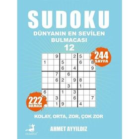 Sudoku Dünyanın En Sevilen Bulmacası 12 Olimpos Yayınları
