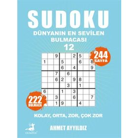 Sudoku Dünyanın En Sevilen Bulmacası 12 Olimpos Yayınları