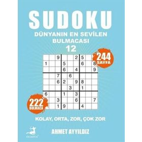 Sudoku Dünyanın En Sevilen Bulmacası 12 Olimpos Yayınları