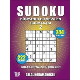 SUDOKU DÜNYANIN EN SEVILEN BULMACASI 2 - CELAL KODAMANOĞLU