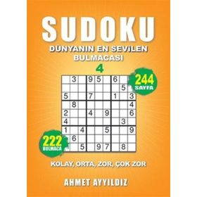 Sudoku-Dünyanın En Sevilen Bulmacası 4 - Ahmet Ayyıldız