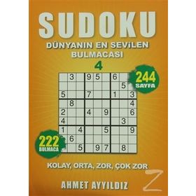 Sudoku-Dünyanın En Sevilen Bulmacası 4 - Ahmet Ayyıldız