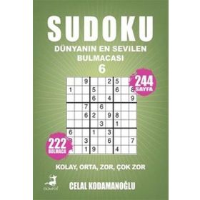 Sudoku - Dünyanın En Sevilen Bulmacası 6 - Celal Kodamanoğlu