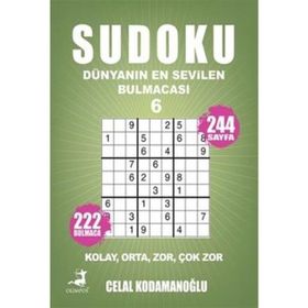Sudoku - Dünyanın En Sevilen Bulmacası 6 - Celal Kodamanoğlu
