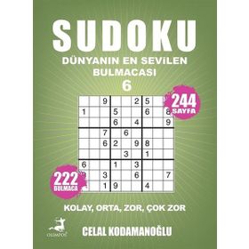 Sudoku - Dünyanın En Sevilen Bulmacası 6 - Celal Kodamanoğlu