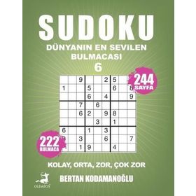 Sudoku - Dünyanın En Sevilen Bulmacası 6 - Celal Kodamanoğlu