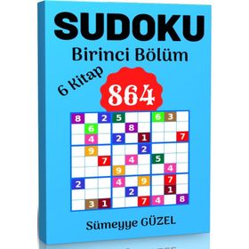 Sudoku Kitap Seti 6 Kitap Birinci Bölüm Enine Boyuna Eğitim