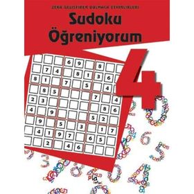 Sudoku Öğreniyorum 4 - Üzeyir Fidan