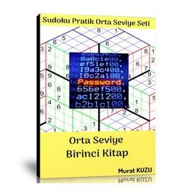 Sudoku Orta Seviye Bulmaca Kitabı-1 Enine Boyuna Eğitim