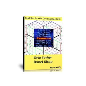 Sudoku Orta Seviye Bulmaca Kitabı-2 Enine Boyuna Eğitim