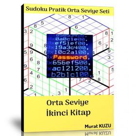 Sudoku Orta Seviye Bulmaca Kitabı-2 Enine Boyuna Eğitim