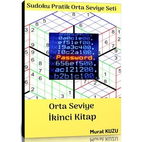 Sudoku Orta Seviye Bulmaca Kitabı-2 Enine Boyuna Eğitim
