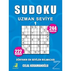 Sudoku Uzman Seviye 1 - Celal Kodamanoğl