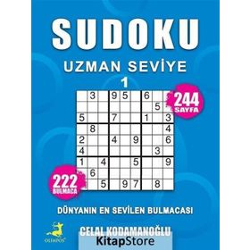 Sudoku Uzman Seviye 1 - Celal Kodamanoğl