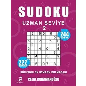 Sudoku Uzman Seviye 2 - Celal Kodamanoğlu