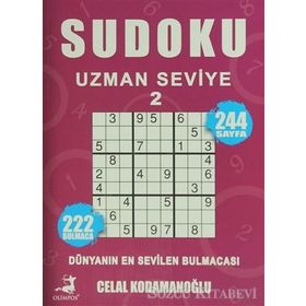 Sudoku Uzman Seviye 2 - Celal Kodamanoğlu