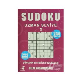 Sudoku Uzman Seviye 2 - Celal Kodamanoğlu
